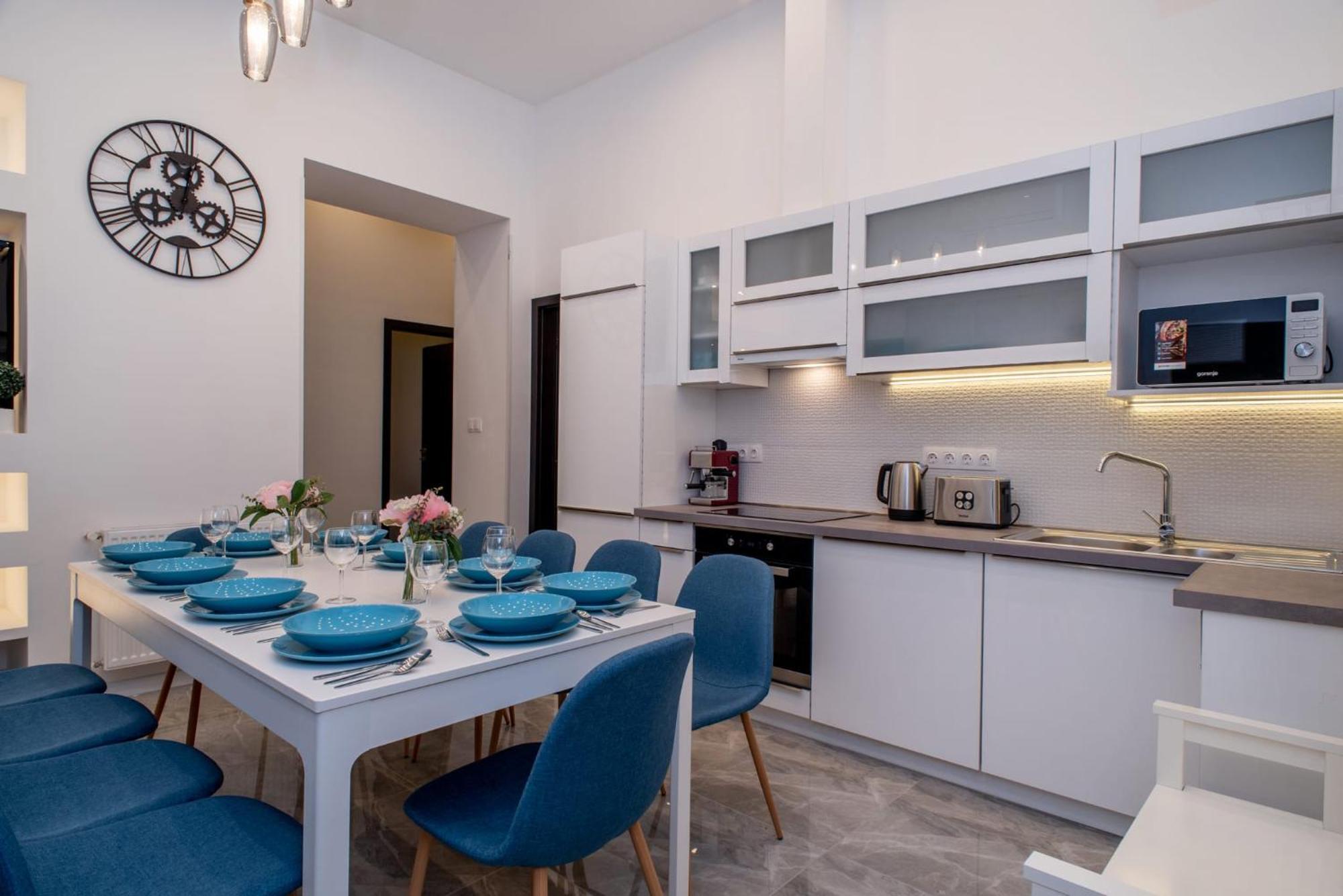 Very Central New And Large Ac Apartment Budapest Eksteriør billede